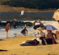 Por el pintor marino Shore Realism Winslow Homer